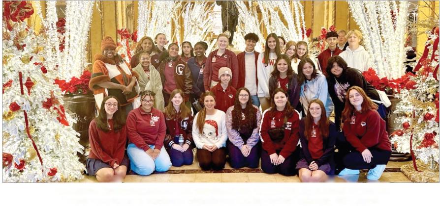 Throughout December, several 4-H members from Chalmette High School visited the French Quarter for a wonderful historic tour led by Parish Historian, Bill Hyland.