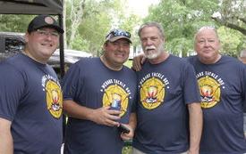 Sheriff James Pohlmann's Crawfish Cook-off was bigger than ever this year with a down home crowd.
