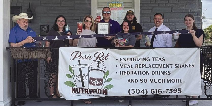 St. Bernard Chamber of Commerce Celebrates Ribbon Cutting for Paris Road Nutrition