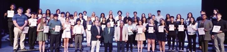 Pictured are the St. Bernard Parish Public School Students who are recipients of the 2023 Arlene and Joseph Meraux Charitable Foundation Scholarship Awards.