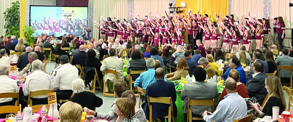 St. Bernard Parish Public School System's annual Day of Reflection Breakfast on Nov. 14 included performances by the CHS Jazz Quartet and the CHS Voices.