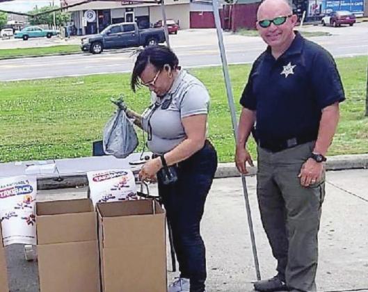 St Bernard Sheriff s Office Holds Drug Take Back Day St Bernard Voice