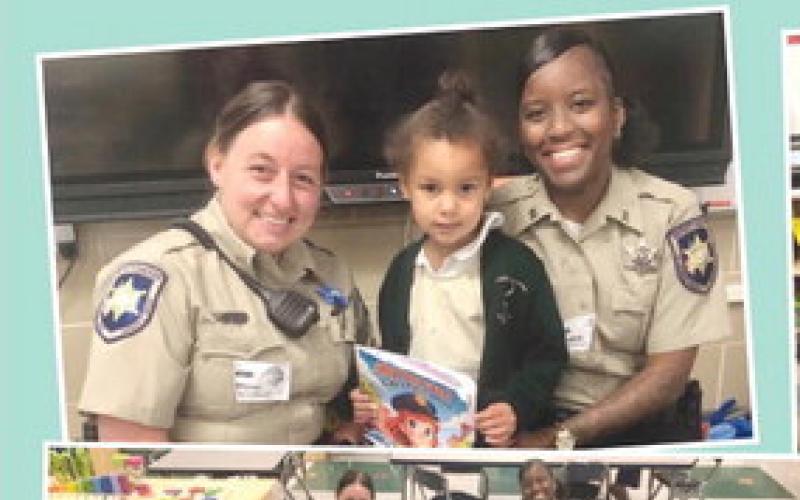 St. Bernard Sheriff’s Office Deputies Visit With Students