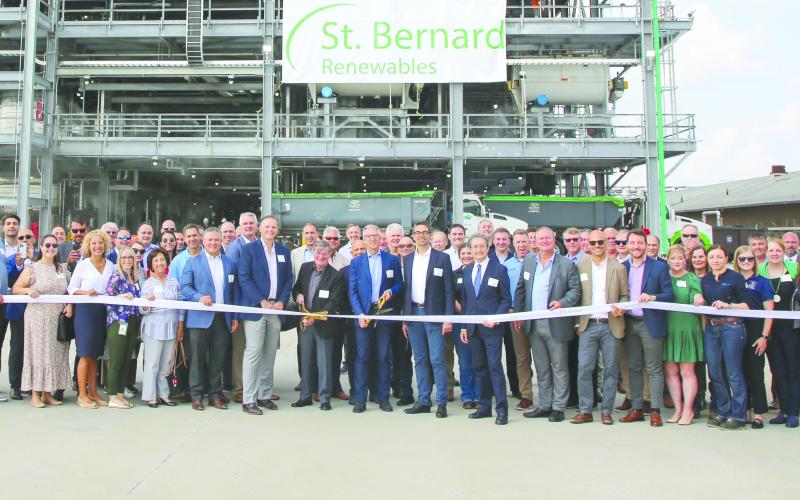 Executives from Eni, Eni Sustainable Mobility and PBF made the partnership official at a ribbon cutting and celebration at the biorefinery with representatives from St. Bernard Parish Government, state officials, and other community leaders.