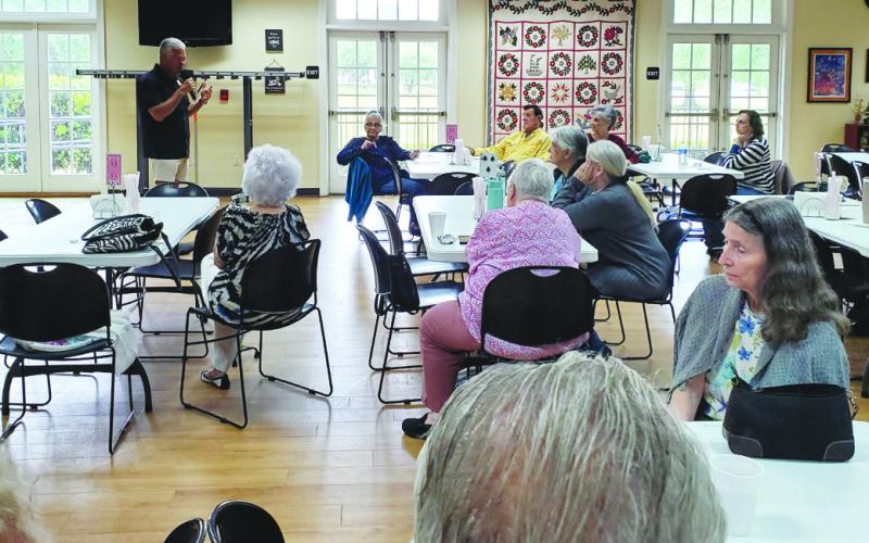 Sheriff Pohlmann Discusses Public Safety at AARP Chapter 3926 Meeting