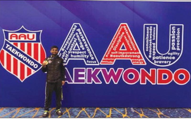 Chalmette Athlete Wins Two Medals at Amateur Athletic Union National Taekwondo Championship
