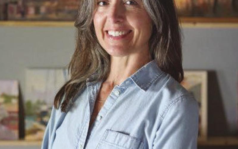 Sabrina Schmidt won two top awards at the recent success at The Teche Plein Air Competition in New Iberia.