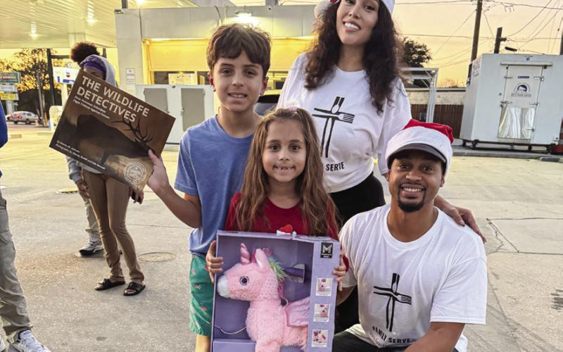 Quality Convenience Chevron Station in Arabi holds Second Annual Toy Drive