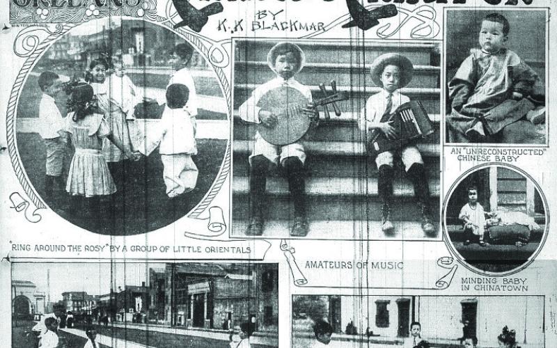New Orleans China Town article in The Daily Picayune feature of September 22, 1912 on the Chinese in New Orleans.