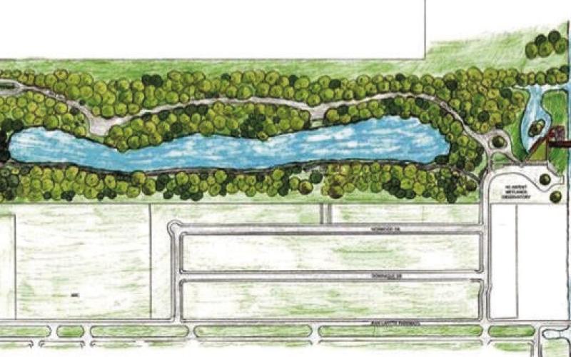 Meraux Foundation rendering of the Chenier Nature Park and Trail