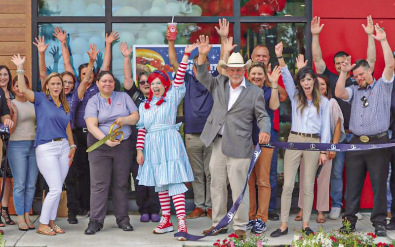 The new Wendy's, located at 3840 E. Judge Perez Drive in Meraux, held it's grand opening ceremony on May 9.