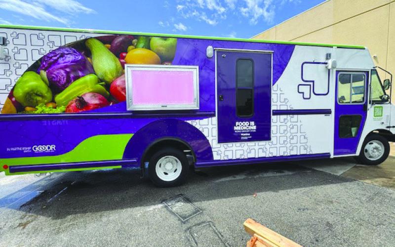 Aetna Better Health of Louisiana Mobile Grocery Bus.