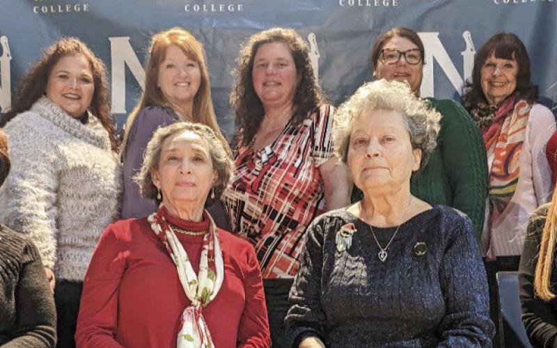 Pictured are St. Bernard Business and Professional Women's Club members who attended the dinner.