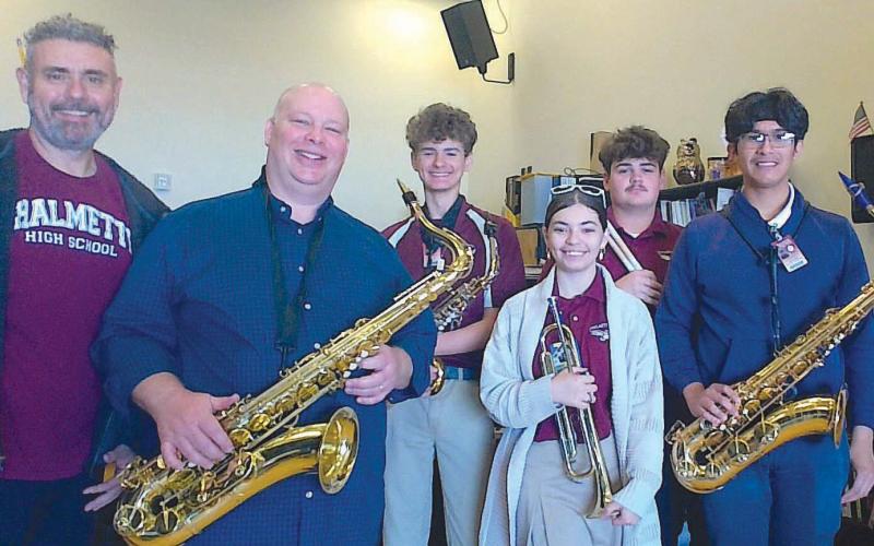 Left to Right Jason Rusk, Bruce Brackman, Tyce Duque, Samantha Thornton, Patrick Browning, Orlando Espinosa-Martinez.
