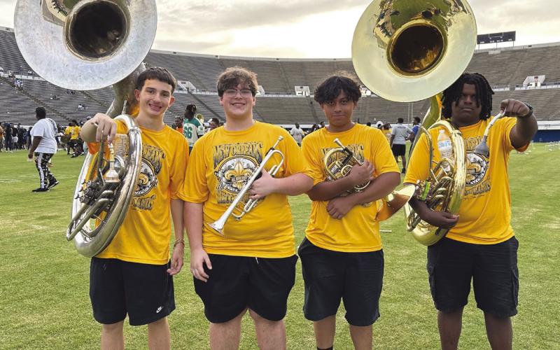 Chalmette High Band Represented In NOASB For First Time