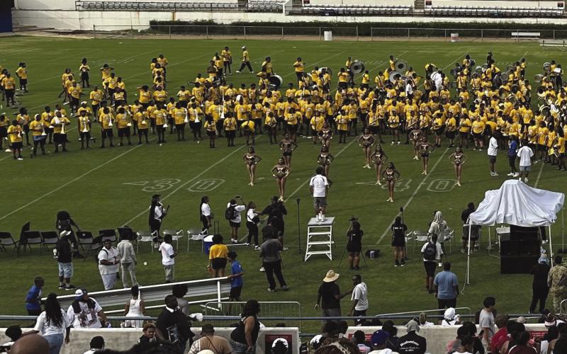NOASB on field in Jackson, MS.