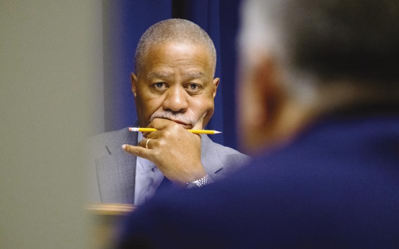 State Sen. Gerald Boudreaux said lawmakers need to quit asking voters to approve so many poorly explained constitutional amendments. Photo by: Cross Harris/LSU Manship School News Service