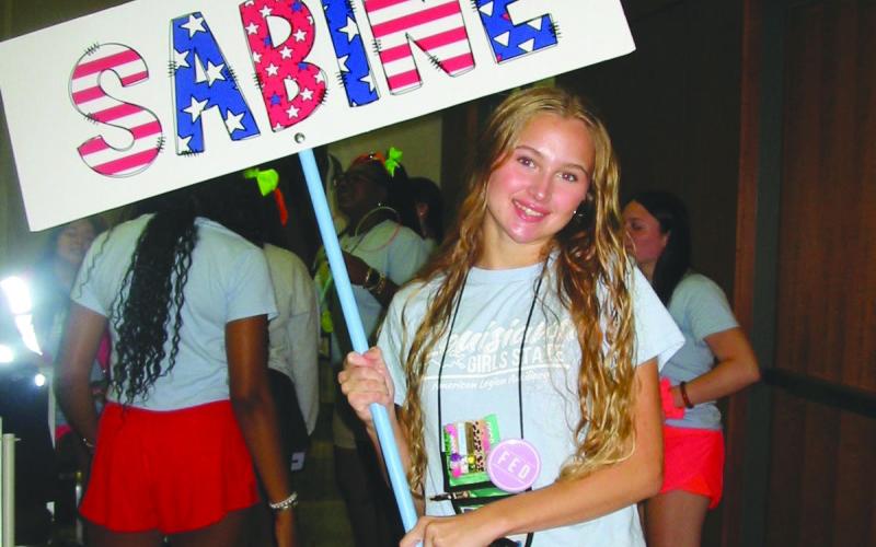 Abigayle Creason, an outstanding student at CHS, recently attend Louisiana Girls State at Southeastern Louisiana University.