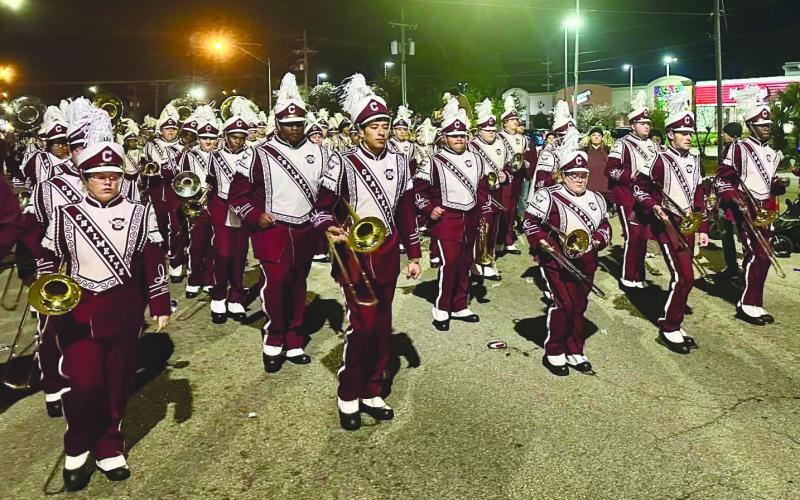 Kudos to the Chalmette High School Marching Band for sharing their talent and school pride with parade goers across the region.