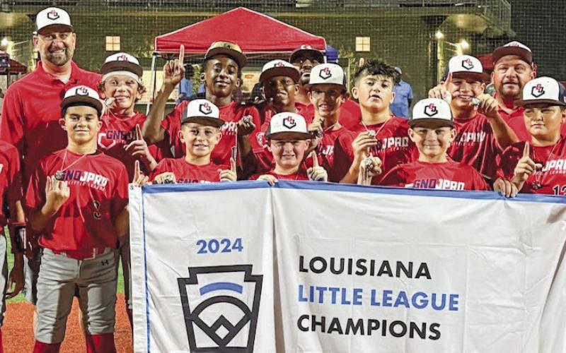 GNO JPRD Little League TEAM NAMED 2024 State Champions