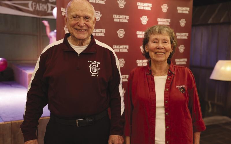 Wayne and Cookie worked together at CHS for over . fty years. Congratulations on your well-deserved retirement!