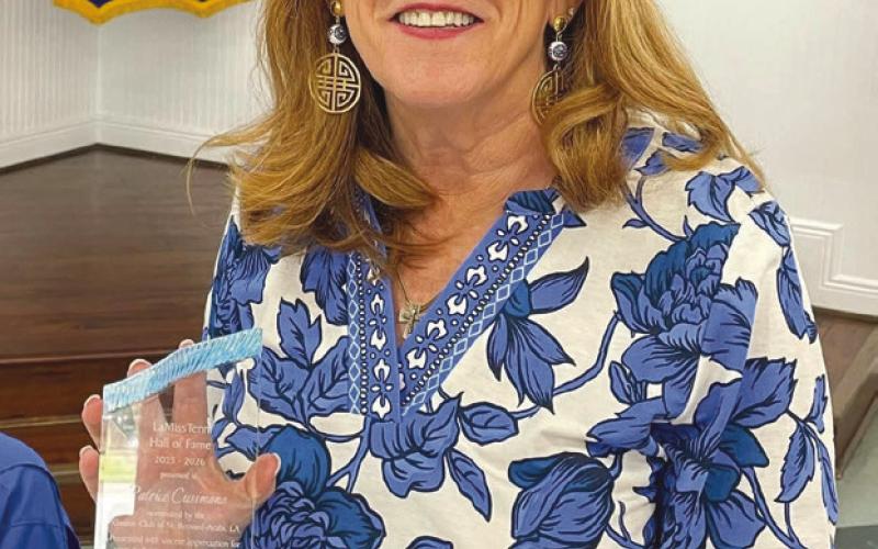 Patrice Cusimano was recently inducted in the LaMissTenn Hall of Fame for her nearly 20 years of service in Kiwanis.