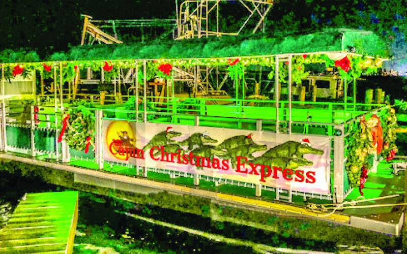 St. Bernard Ecotourism presents the Cajun Christmas Express for a unique tour of St. Bernard Parish. The boat tours are presented by the Montelongo family for hire and offer a night tour of Bayou Bienvenue. Accompanying the tours are storytelling and Christmas Caroling. Those interested in booking a tour are encouraged to contact them at www.thewharfonbienvenue.com.