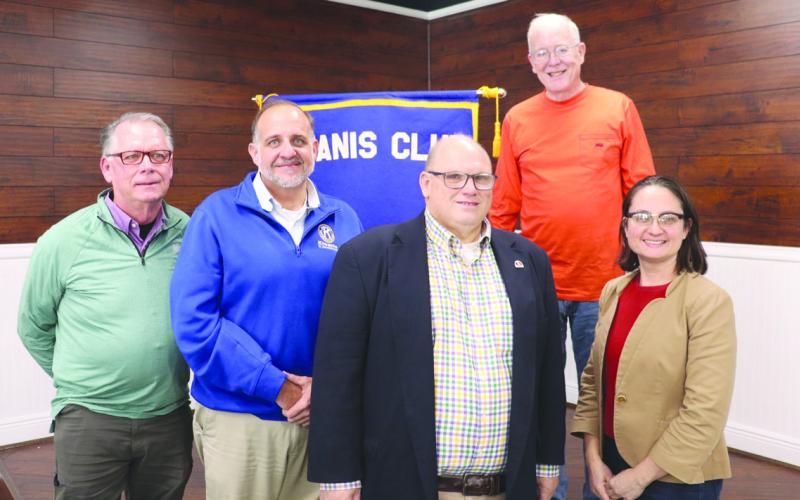 From left: Dennis Bradley, Kevin Human, Mike Bayham, Michael Pechon, and Amanda Hardesty. Photo by Tony Peralta