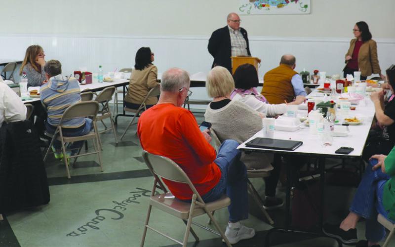 St. Bernard Parish State Representative attends a luncheon held by the Kiwanis Club of St. Bernard-Arabi at Rocky and Carlos to discuss his experience in the state legislature so far and provide an overview of some big issues impacting the parish, particularly insurance. Photo by Tony Peralta