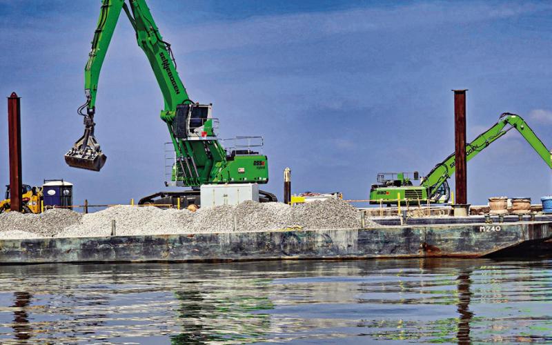 LDWF Constructs New Oyster Reef in Morgan Harbor