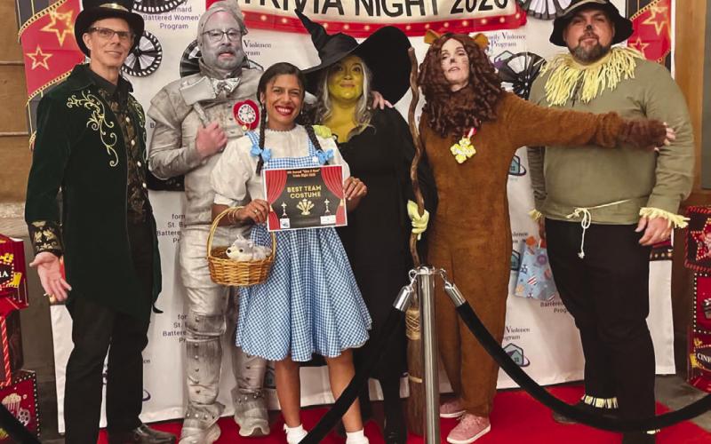 St. Bernard Memorial Funeral Home 'The Wizzes' took home Best Costume.
