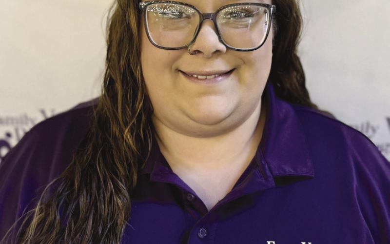 Sarah Robichaux was recently promoted Outreach Coordinator and has been with the FVP for . ve years.