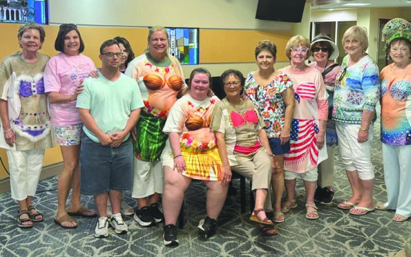 SBCV members pictured: Claudette Ponstein, Lisa Young, B.J. Schultz, Donna Schultz, Kelli Plaiscia, Brynn Plaiscia, Carolyn Little, Inez Fernandez, Gaynel Cowen, Daryl Tedesco, Lee Anne Harlton, and Nora Egan.