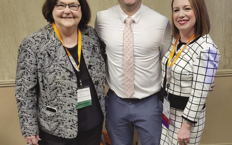 Superintendent Doris Voiter, Supervisor of Special Education Joe Cipoline, and Dr. Katherine Lemoine all took leadership roles at the recent LSBA Conference.