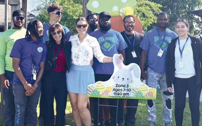 Visitors enjoyed food, games, and other activities while spending time together at the 2025 First Lady Easter Egg Hunt.
