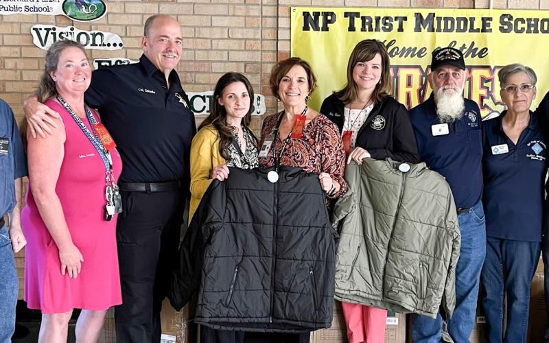 Knights of Columbus Our Lady of Lourdes Donates Over 70 New Coats for Kids