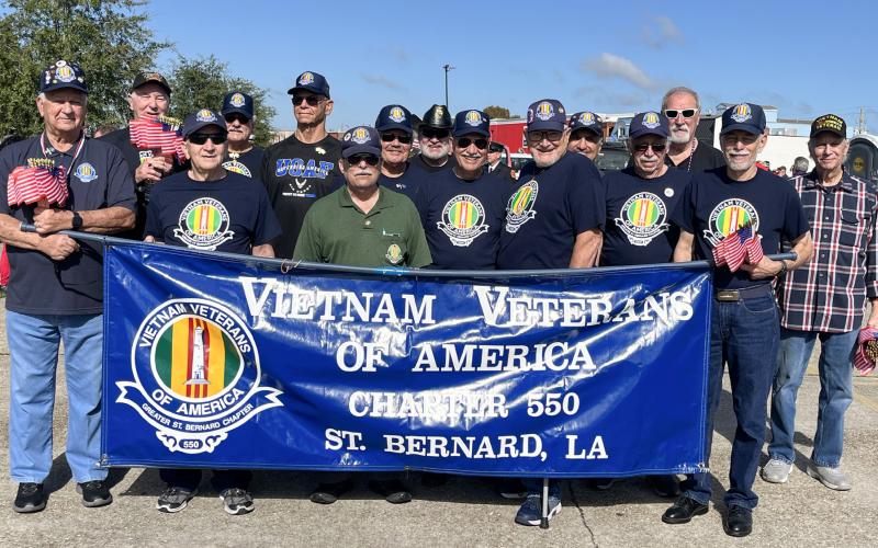 St. Bernard Sheriff’s Office participates in Veterans Day Parade and Ceremony