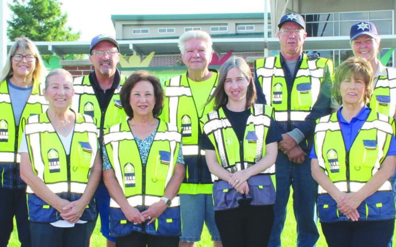 St. Bernard Sheri's Oce School Crossing Guards are stationed at key intersections throughout the parish during the school year to help ensure children arrive at and leave school safely each day. Lt. Eric Eilers, far left, who