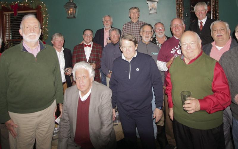 1972 De La Salle class Christmas reunion with Delery's class mates.