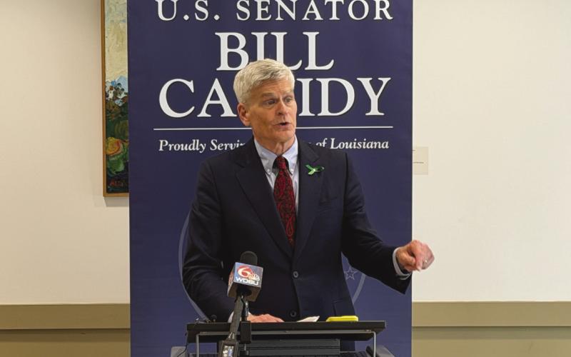Senator Bill Cassidy held a press conference recently to celebrate the success of the Windfall Elimination Provision (WEP) and Government Pension O set (GPO), which were repealed by the Social Security Fairness Act, signed in January 2025. Public Servants such as police o cers, . re. ghters, and educators bene. ted from increased retirement bene. ts. Cassidy had worked on the e ort since he was in Congress in 2009.