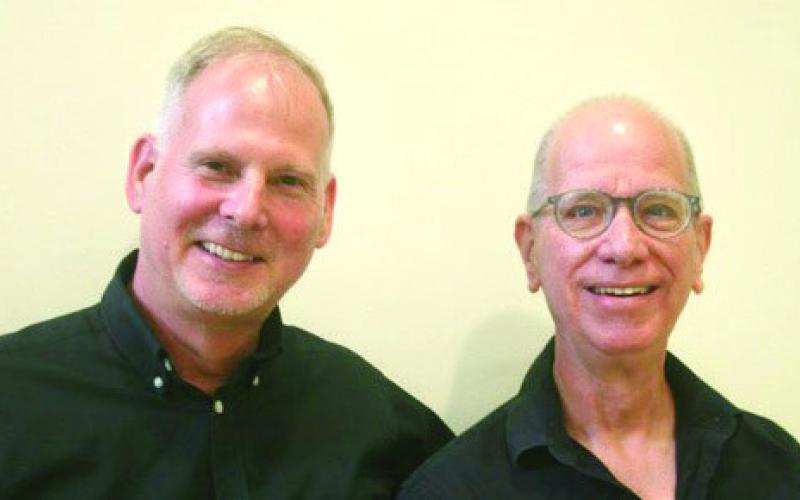 Two gentlemen from the Louisiana Philharmonic Orchestra (LPO) who were part of the many LPO musicians in the orchestra, LPO has been a source of great musicians for the performances at Chalmette High.