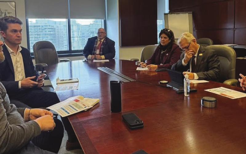 Rep. Bayham, State Officials Meet with Department of Transportation Regarding Highway 90 Bridges