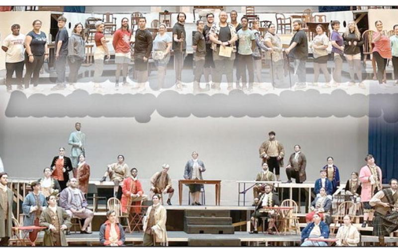 The cast and crew of 1776 have been working hard to bring history to life.