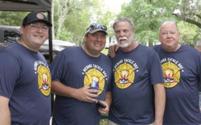 Sheriff James Pohlmann's Crawfish Cook-off was bigger than ever this year with a down home crowd.