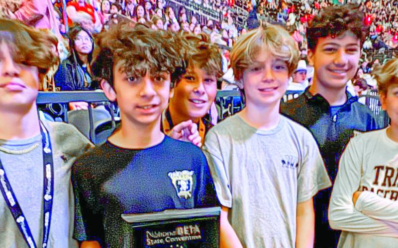 Colton Bourgeois, Caden Bryan, Ramy Dali, Wyatt Scully, Preston Senez, and Bryce Watson