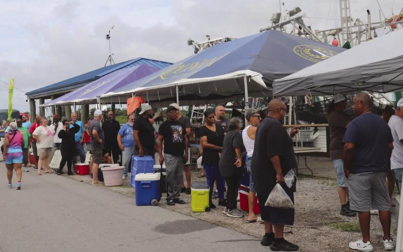 St. Bernard Parish Hosts Delacroix Seafood Market