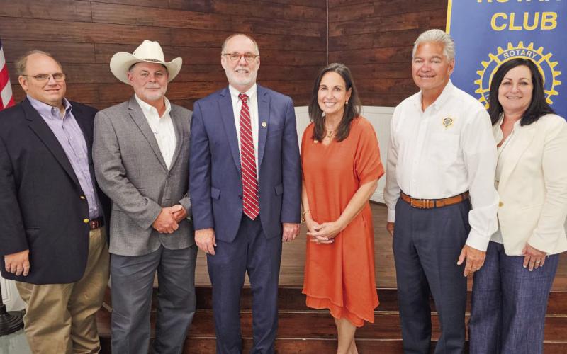 Local Dignitaries attending the event were St. Benard State Representative Mike Bayham, St. Bernard Parish President Louis Pomes, Judge William McGoey, Dr. Tina Tinney, Sheriff Jimmy Pohlmann, St. Bernard Rotarian and St. Bernard Parish Assessor Jaylynn Turner.