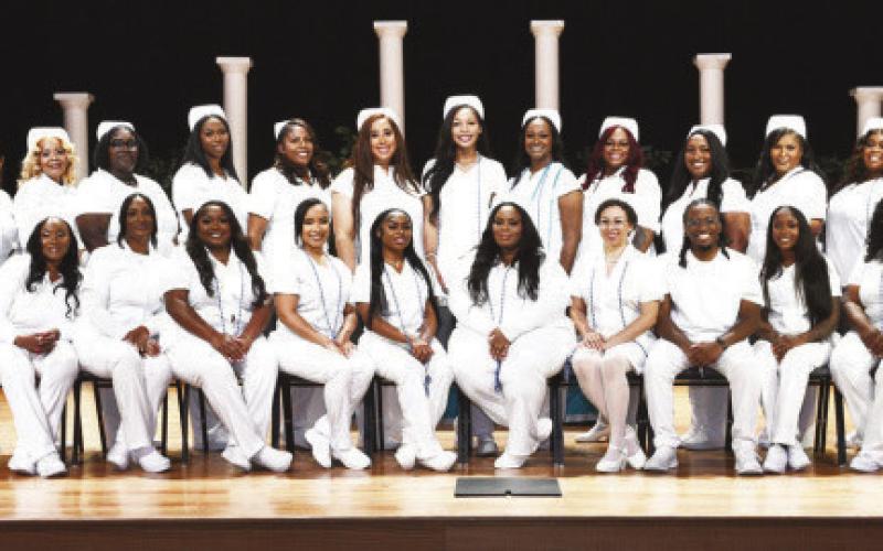 The Nunez Community College Practical Nursing Class of Spring 2026 held its Pinning Ceremony May 18 at the Nunez Auditorium in Chalmette.