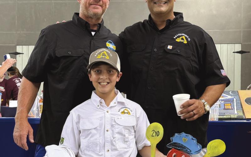 Second place winners of this year’s C.O.P.S. for Christmas Chili Cook O fundraiser went to B&amp;amp;S Equipment.