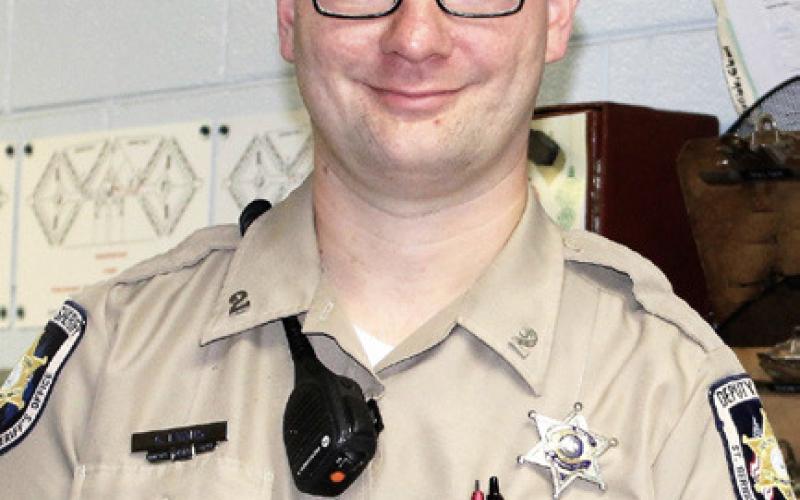 Dep. Grant Evans, Corrections Division SBSO 2019-present U.S. Marines Lance Corporal 2014-2020